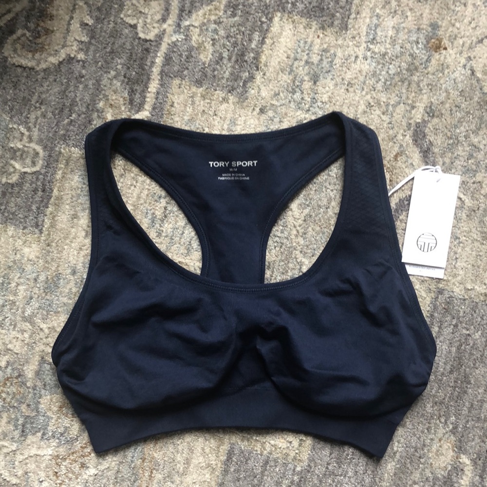 NWT Tory Burch Racerback Sports Bra